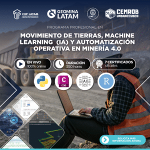 290625PEPPMTRNAOM PROGRAMA PROFESIONAL EN MOVIMIENTO DE TIERRAS, REDES NEURALES (IA) Y AUTOMATIZACIÓN OPERATIVA EN MINERÍA 4.0