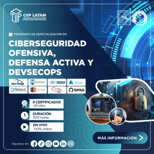 130725PECODAD PROGRAMA DE ESPECIALIZACIÓN EN CIBERSEGURIDAD OFENSIVA, DEFENSA ACTIVA Y DEVSECOPS