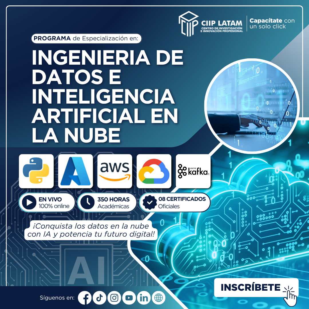 030825PEINDAN PROGRAMA DE ESPECIALIZACION EN INGENIERIA DE DATOS E INTELIGENCIA ARTIFICIAL EN LA NUBE