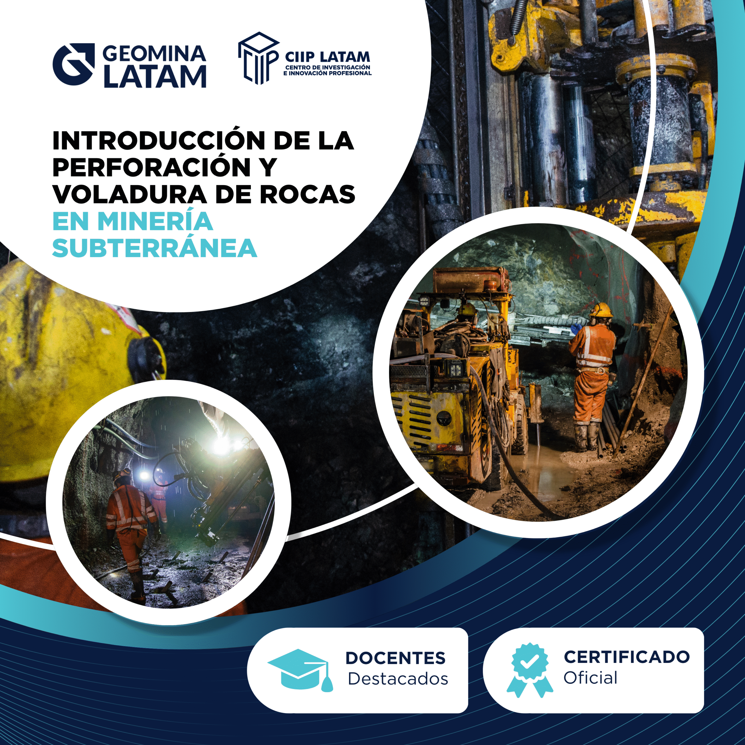 INTRODUCCIÓN DE LA PERFORACIÓN Y VOLADURA DE ROCAS EN MINERÍA SUBTERRÁNEA.