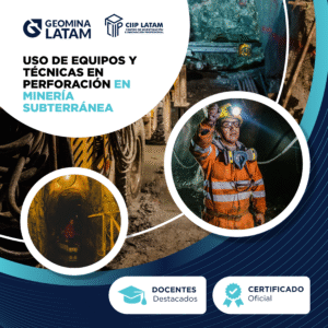 USO DE EQUIPOS Y TÉCNICAS EN PERFORACIÓN EN MINERÍA SUBTERRÁNEA SOFTWARES