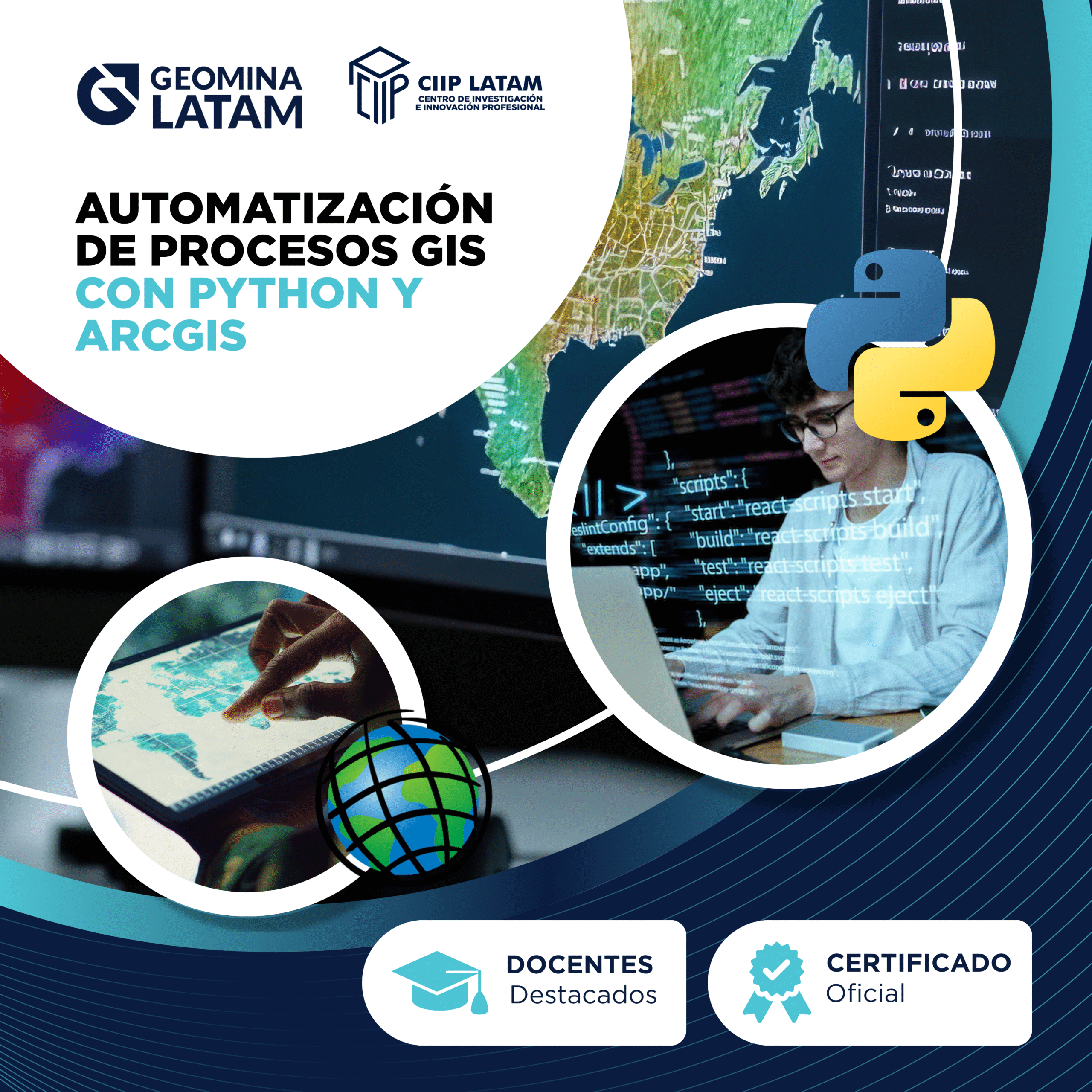 AUTOMATIZACIÓN DE PROCESOS GIS CON PYTHON Y ARCGIS