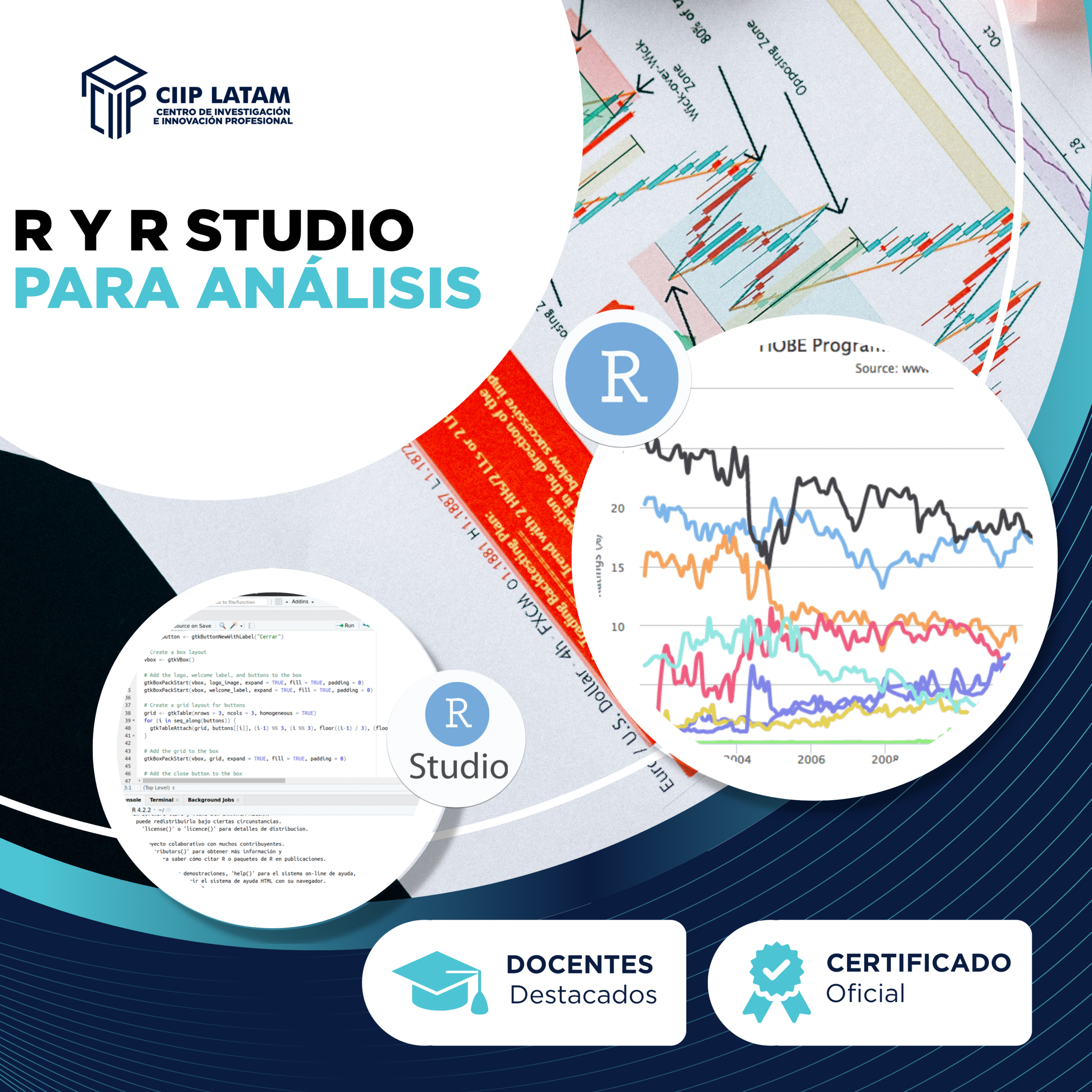 CURSO DE R Y R STUDIO PARA ANÁLISIS