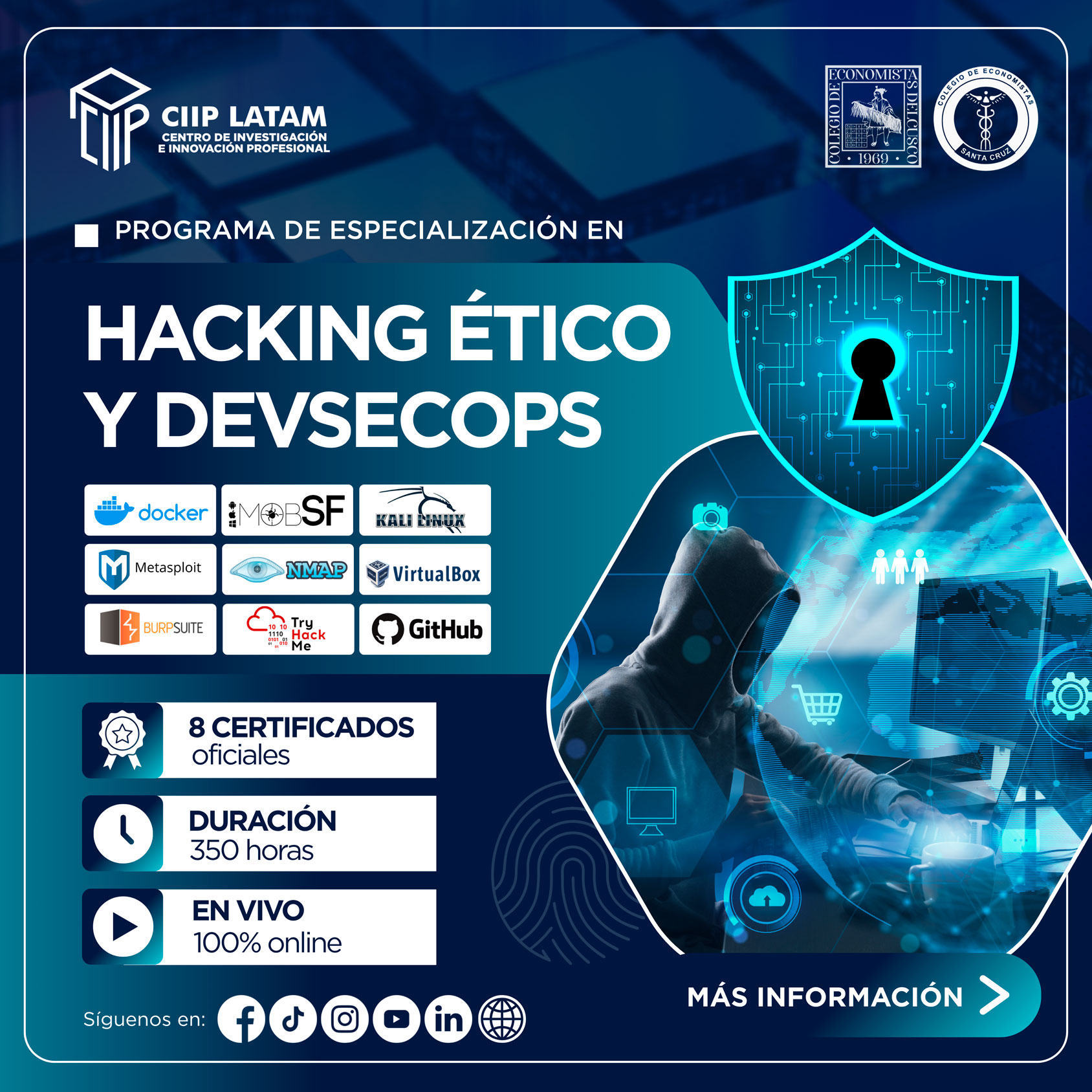 060925 PEHEDHM PROGRAMA DE ESPECIALIZACION HACKING ETICO Y DEVSECOPS