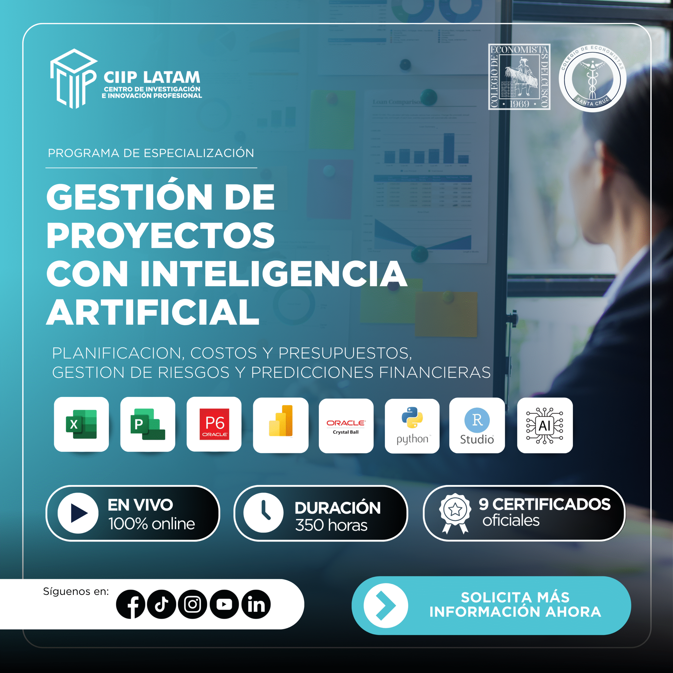 130925 PAEGPIA GESTION DE PROYECTOS CON IA PLANIFICACION,COSTOS Y PRESUPUESTOS, GESTION DE RIESGOS Y PREDICCIONES FINANCIERAS