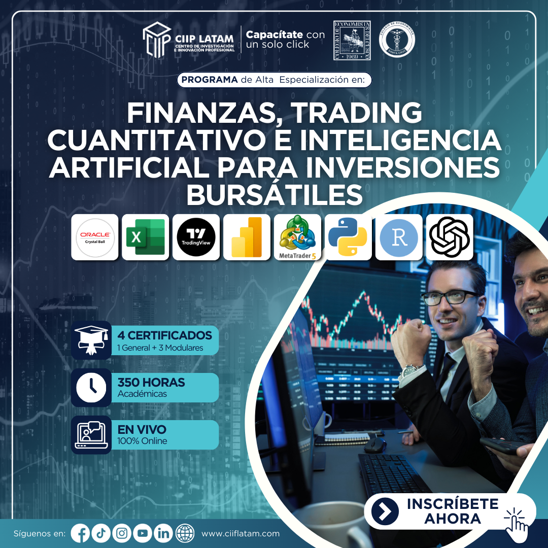 230825PAEFAB FINANZAS, TRADING CUANTITATIVO E INTELIGENCIA ARTIFICIAL PARA INVERSIONES BURSÁTILES