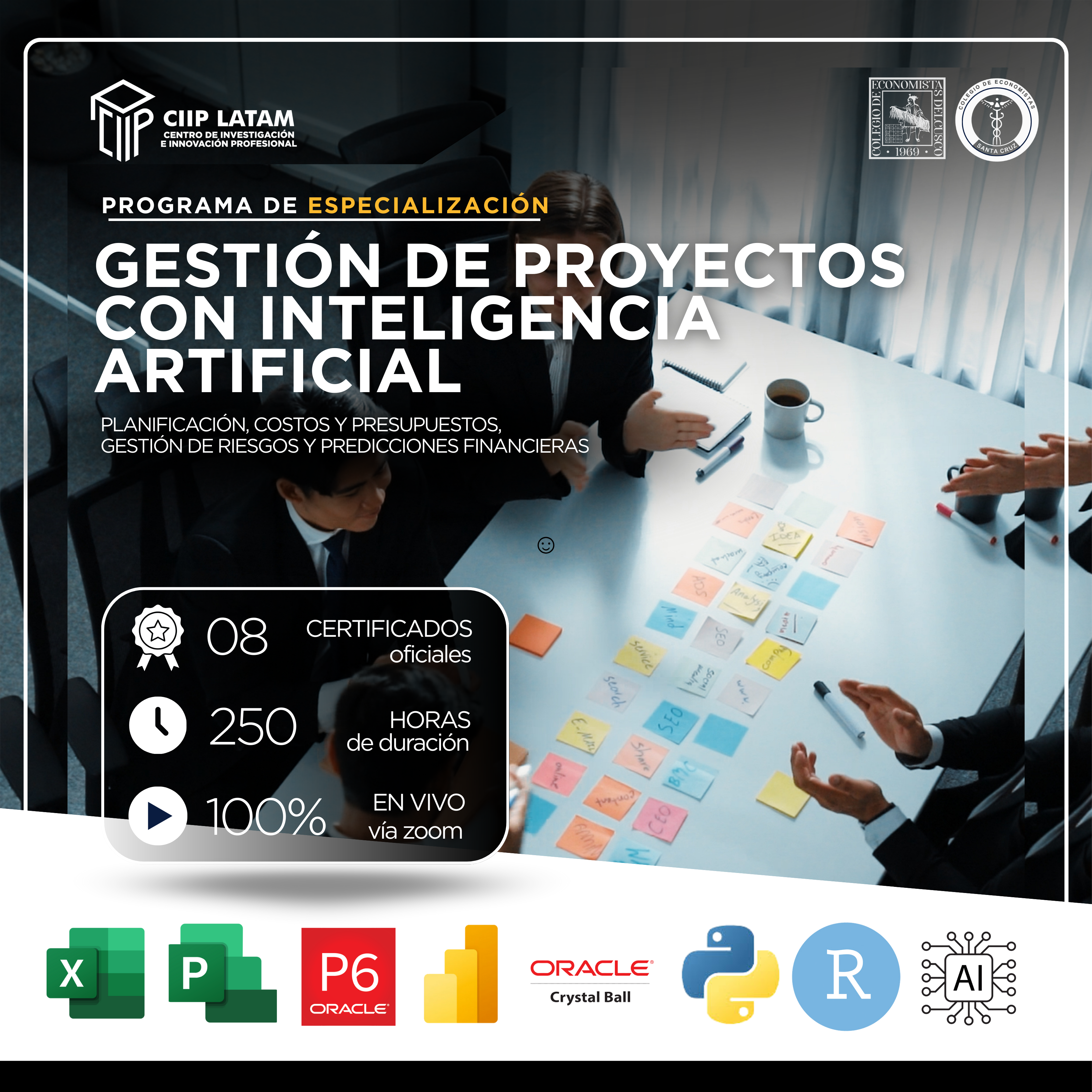 041025GPIA PROGRAMA DE ESPECIALIZACIÒN EN GESTION DE PROYECTOS CON IA: PLANIFICACIÒN, COSTOS Y PRESUPUESTOS, GESTION DE RIESGOS Y PREDICCIONES FINANCIERAS