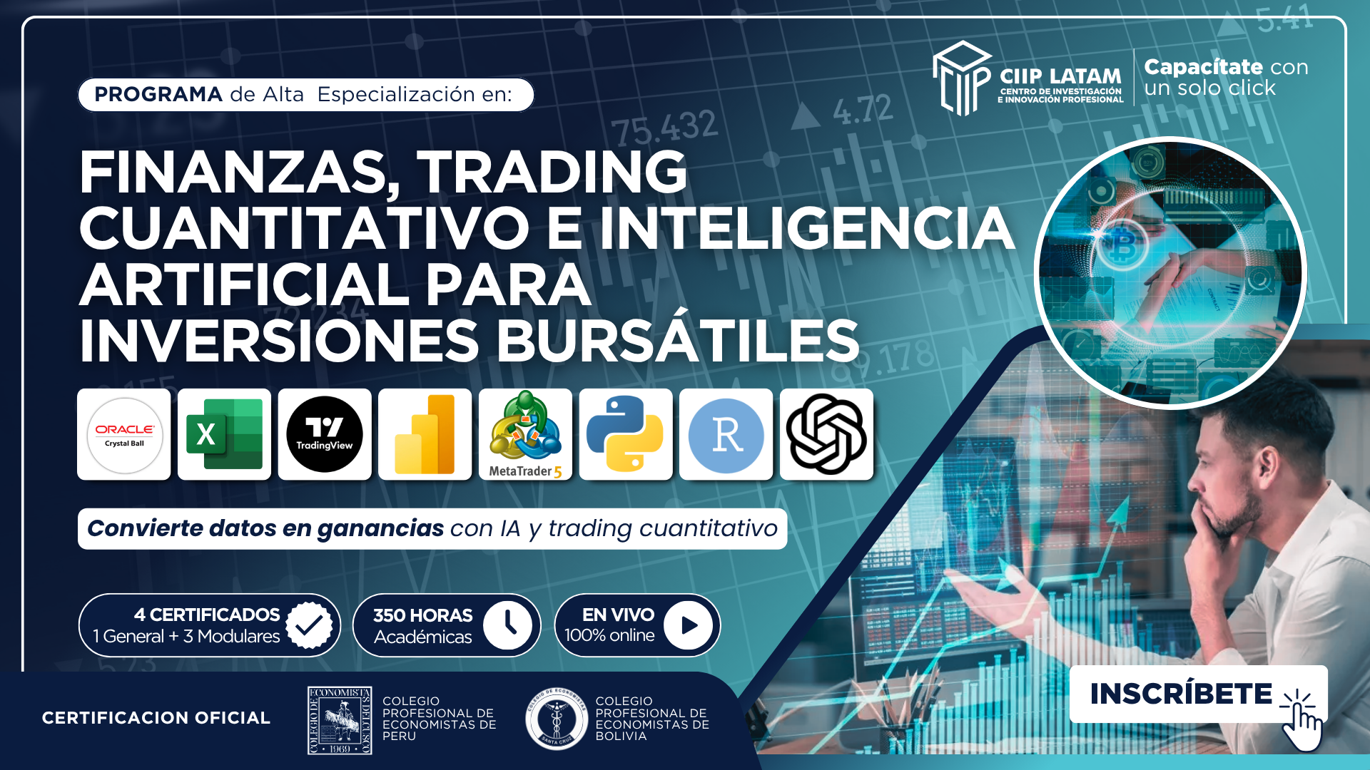 070925PAEFAB PROGRAMA DE ALTA ESPECIALIZACIÓN EN FINANZAS, TRADING CUANTITATIVO E INTELIGENCIA ARTIFICIAL PARA INVERSIONES BURSÁTILES