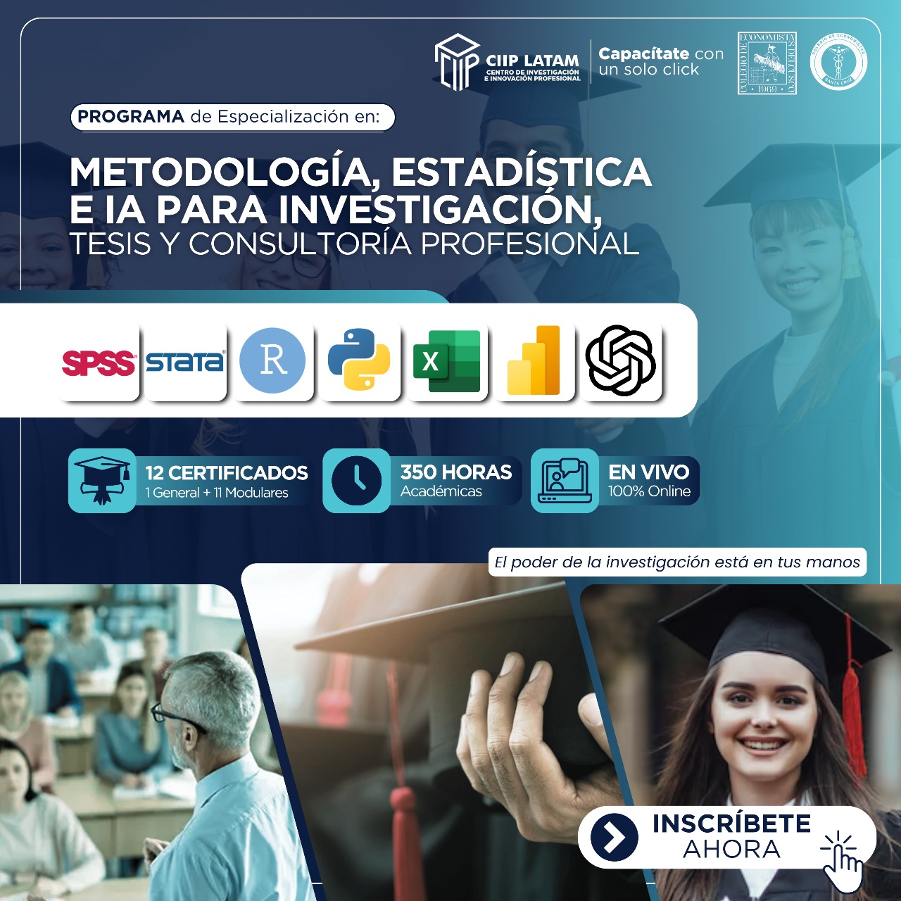 111025PEMEACP PROGRAMA DE ESPECIALIZACION EN METODOLOGIA, ESTADISTICA E IA PARA INVESTIGACION, TESIS Y CONSULTORIA PROFESIONAL