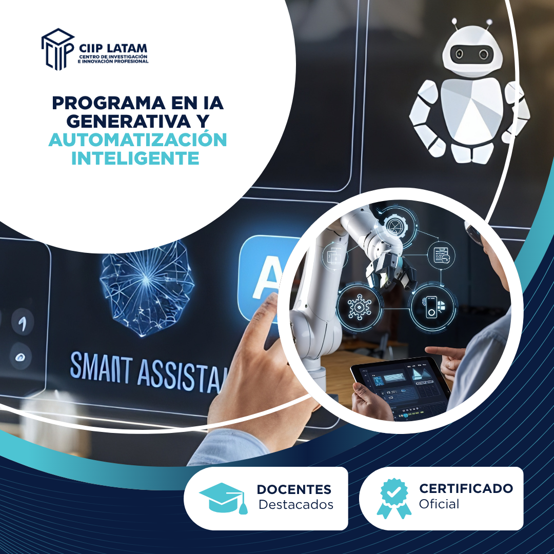 PROGRAMA EN IA GENERATIVA Y AUTOMATIZACIÓN INTELIGENTE