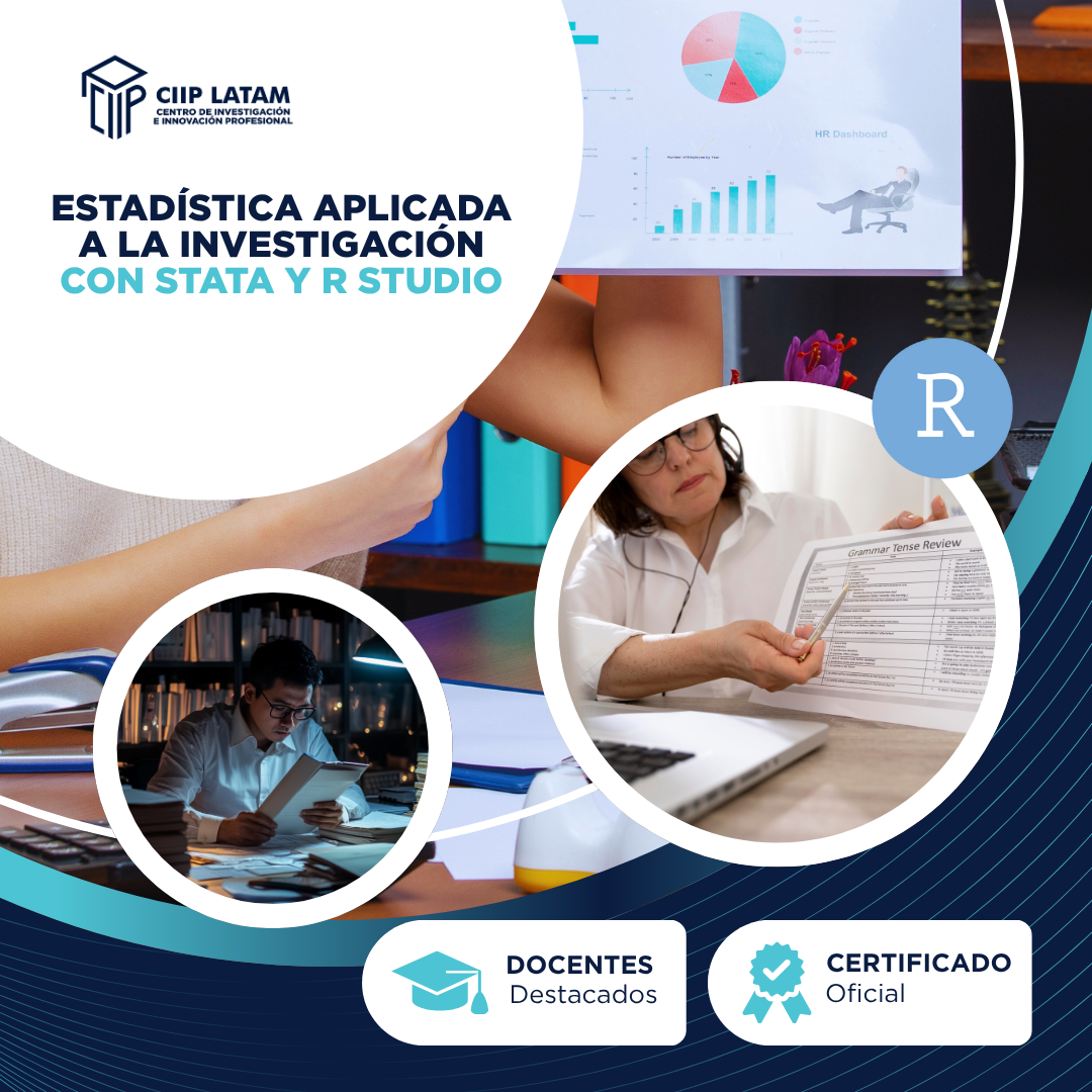 ESTADÍSTICA APLICADA A LA INVESTIGACIÓN CON STATA Y R STUDIO
