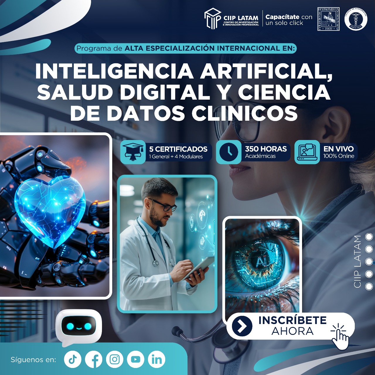 021125PAEIASDCDC PROGRAMA DE ALTA ESPECIALIZACIÓN INTERNACIONAL EN IA, SALUD DIGITAL Y CIENCIA DE DATOS CLÍNICOS