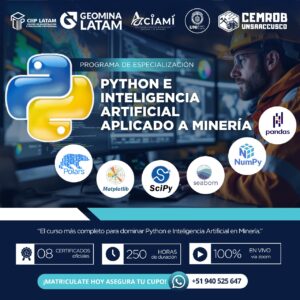061225 PAEPIAAM PYTHON E INTELIGENCIA ARTIFICIAL APLICADO A MINERÍA