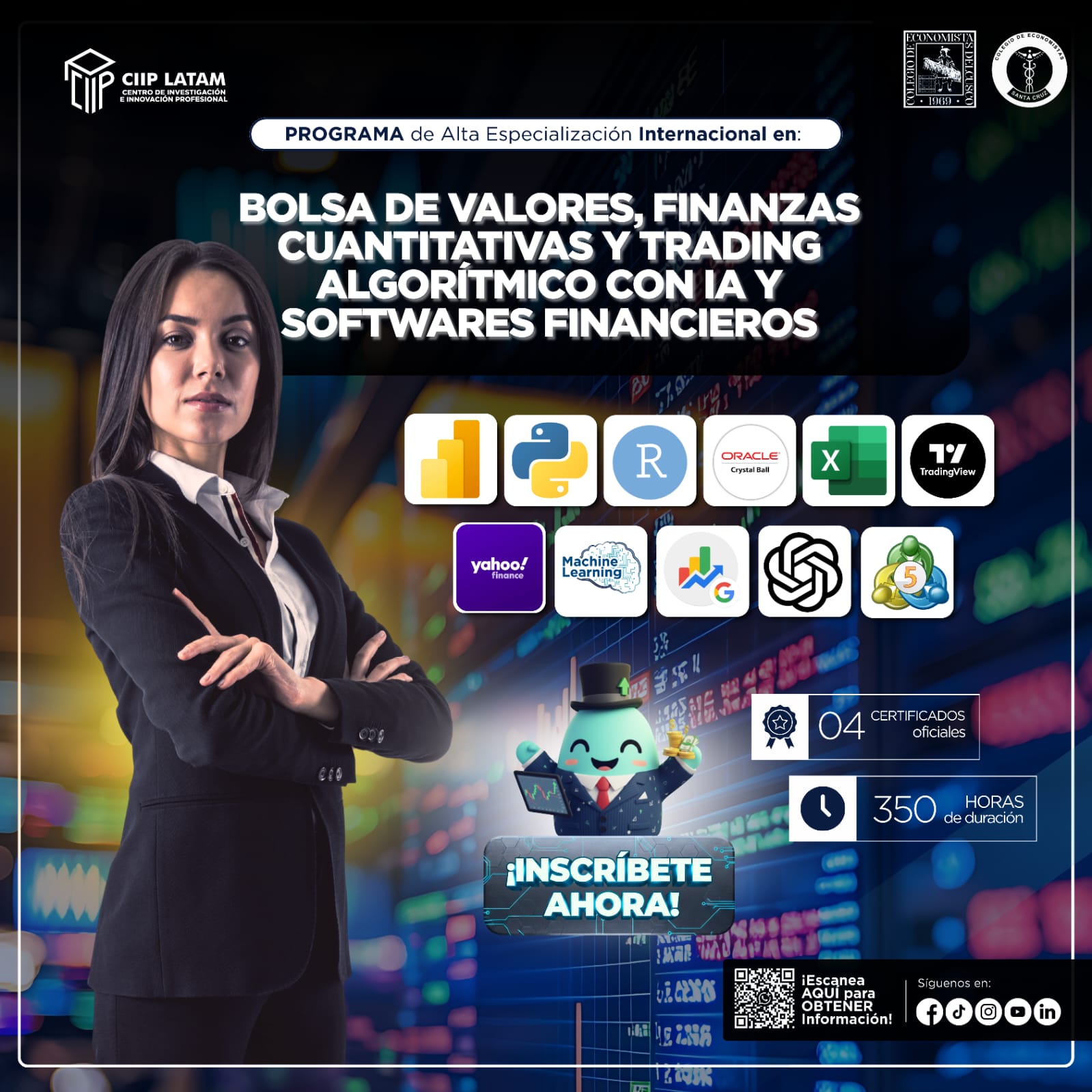 080226 PAEBVTASF Bolsa de Valores, Finanzas Cuantitativas y Trading Algoritmico con IA y Softwares Financieros
