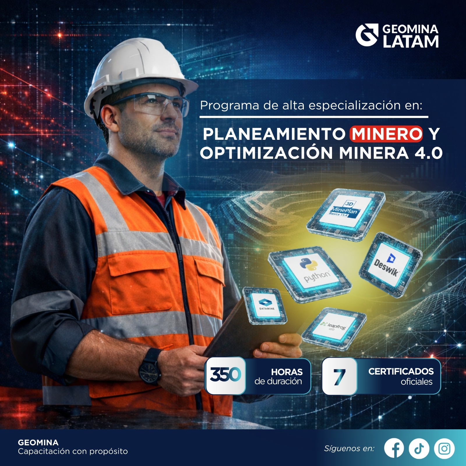 140226PMYOM PLANEAMIENTO MINERO Y OPTIMIZACIÓN MINERA 4.0