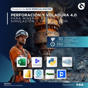 170526PYVPMDSYO PERFORACIÓN Y VOLADURA 4.0 PARA MINERÍA: DISEÑO, SIMULACIÓN Y OPTIMIZACIÓN