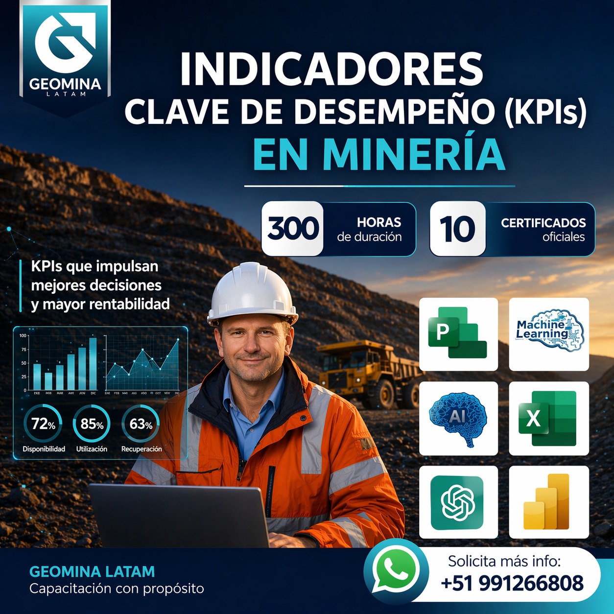 210326 INDICADORES CLAVE DE DESEMPEÑO (KPIs) EN MINERÍA