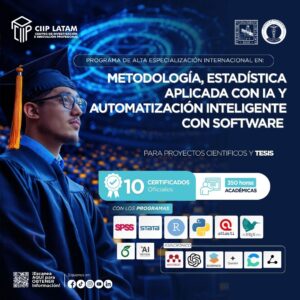 210326 METODOLOGÍA, ESTADÍSTICA APLICADA CON IA Y AUTOMATIZACIÓN INTELIGENTE CON SOFTWARE PARA PROYECTOS CIENTÍFICOS Y TESIS