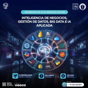 160526 GDBDTA PROGRAMA DE ALTA ESPECIALIZACIÓN INTERNACIONAL EN: INTELIGENCIA DE NEGOCIOS, GESTIÓN DE DATOS, BIG DATA E IA APLICADA