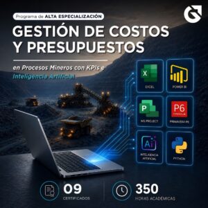 140626 PAEGCPPMKIA GESTIÓN DE COSTOS Y PRESUPUESTOS EN PROCESOS MINEROS CON KPIS E IA