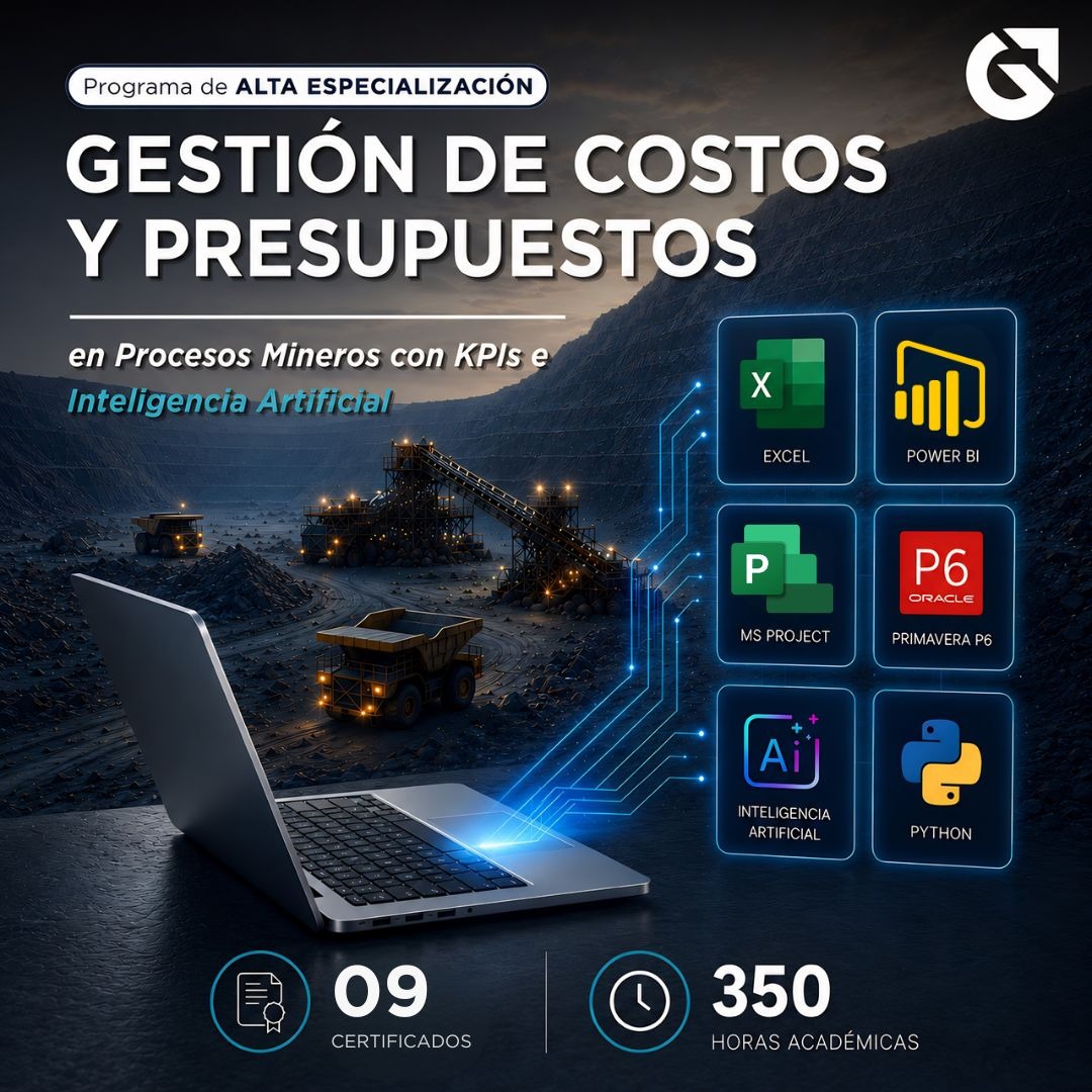 140626 PAEGCPPMKIA GESTIÓN DE COSTOS Y PRESUPUESTOS EN PROCESOS MINEROS CON KPIS E IA