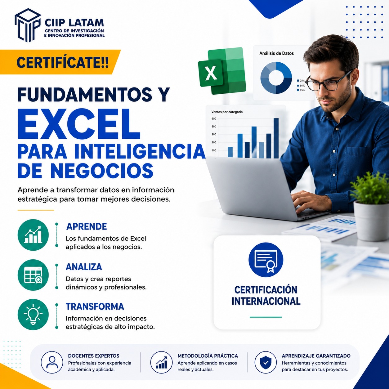 FUNDAMENTOS Y EXCEL PARA INTELIGENCIA DE NEGOCIOS