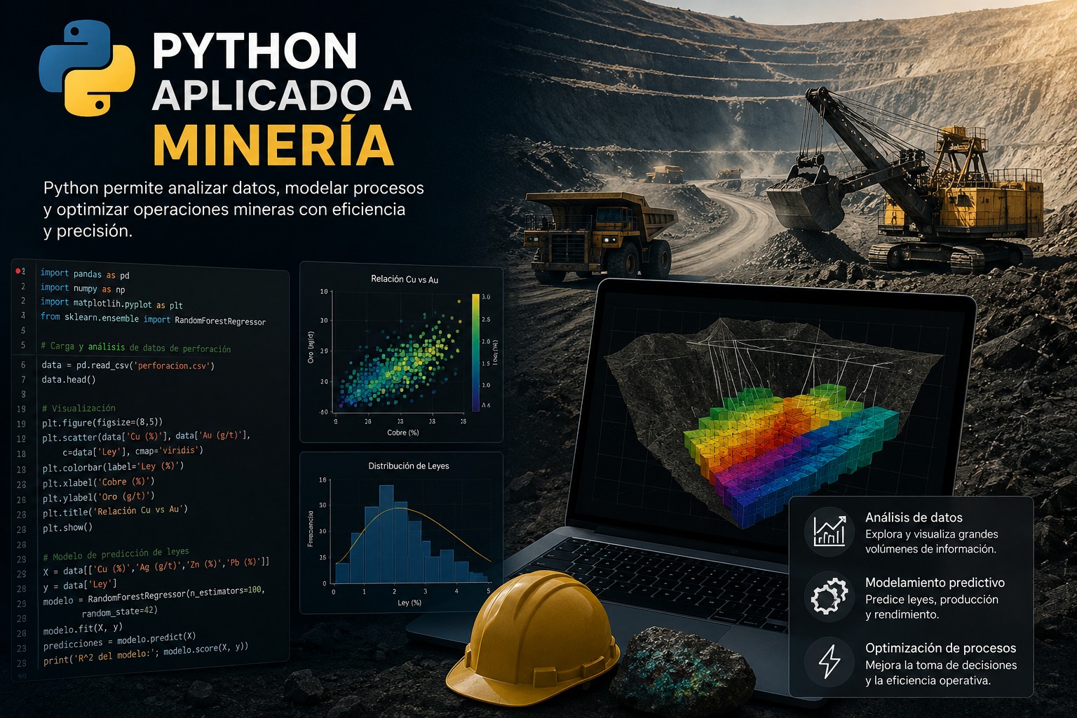 PYTHON APLICADO A MINERÍA