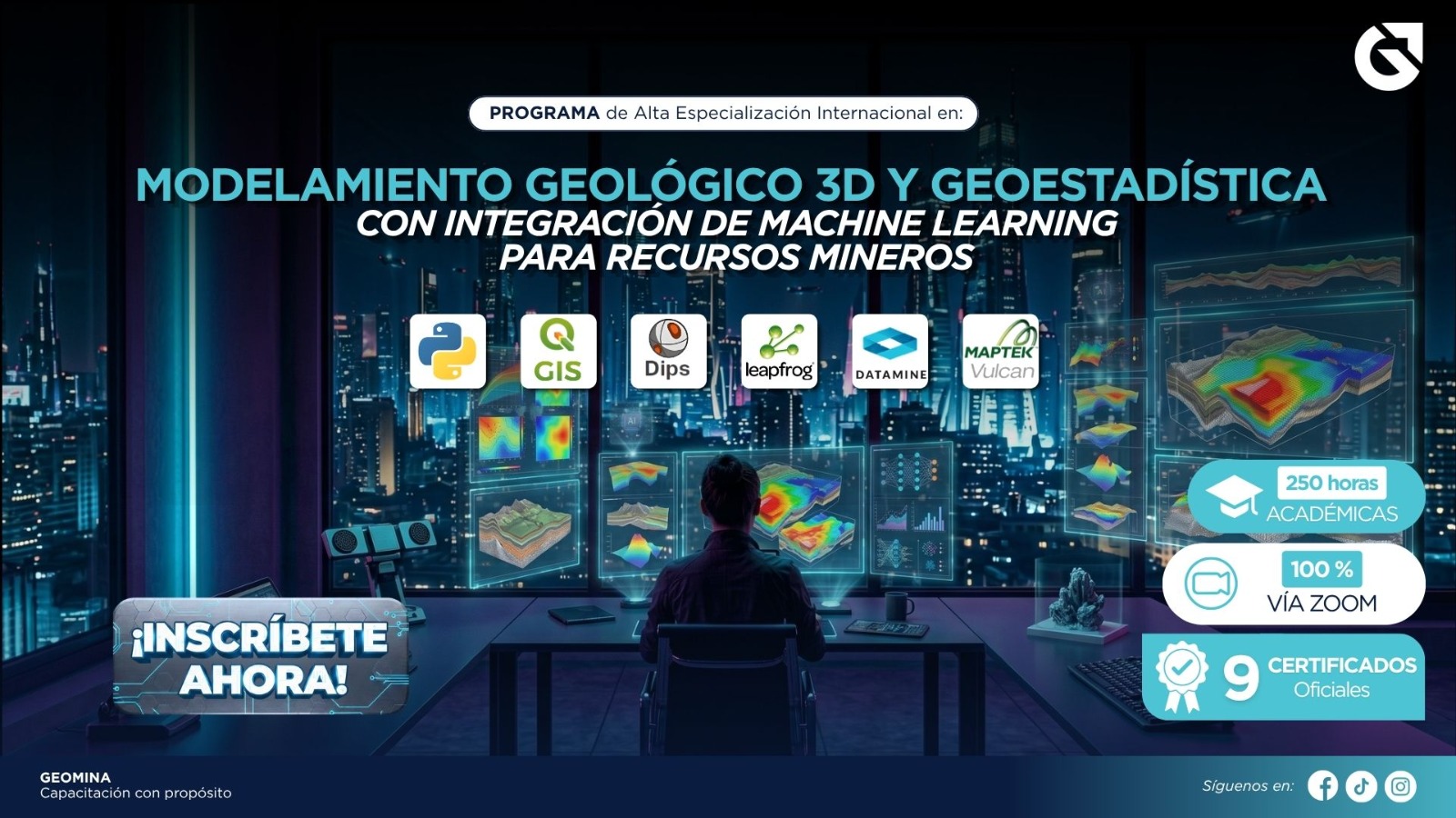 160526 PAEMGGIMLRM PAE EN MODELAMIENTO GEOLÓGICO 3D Y GEOESTADÍSTICA CON INTEGRACIÓN DE MACHINE LEARNING PARA RECURSOS MINEROS