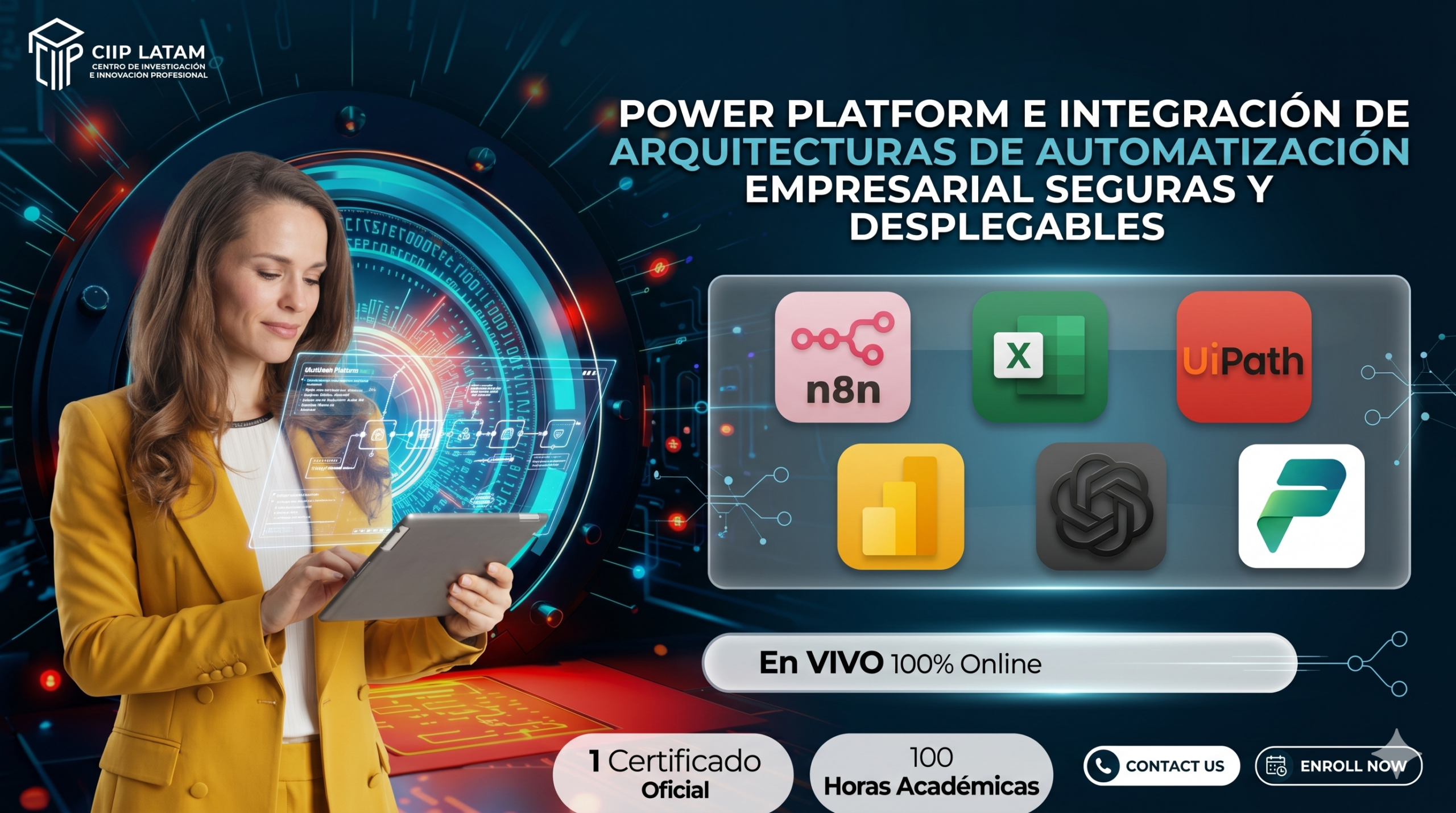 CE-003 Power Platform e Integración de Arquitecturas de Automatización Empresarial Seguras y Desplegables
