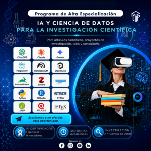 280626 PROGRAMA DE ALTA ESPECIALIZACIÓN EN IA Y CIENCIA DE DATOS PARA LA INVESTIGACIÓN CIENTÍFICA