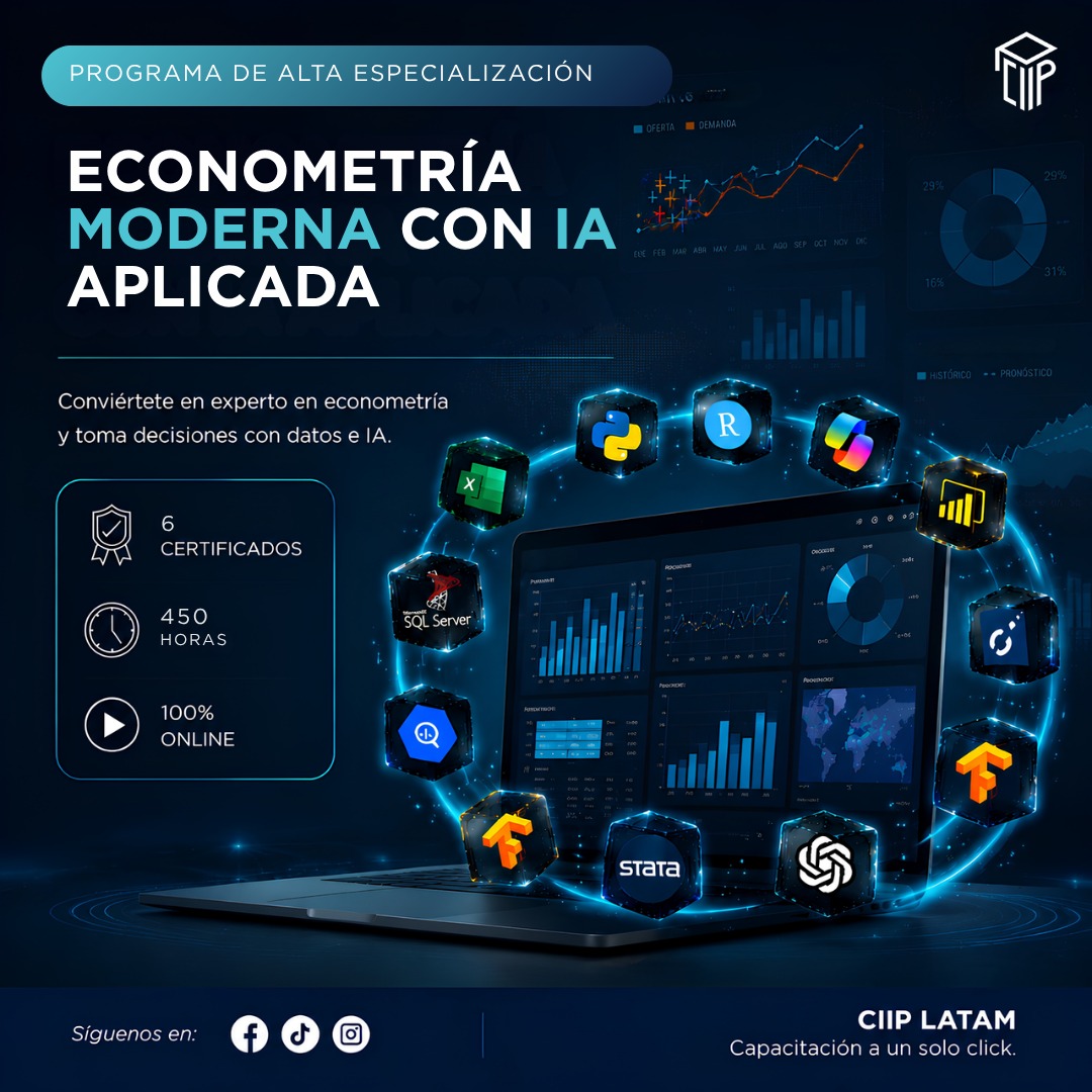 120726 PAEEMIA PROGRAMA DE ALTA ESPECIALIZACIÓN EN ECONOMETRÍA MODERNA CON IA APLICADA