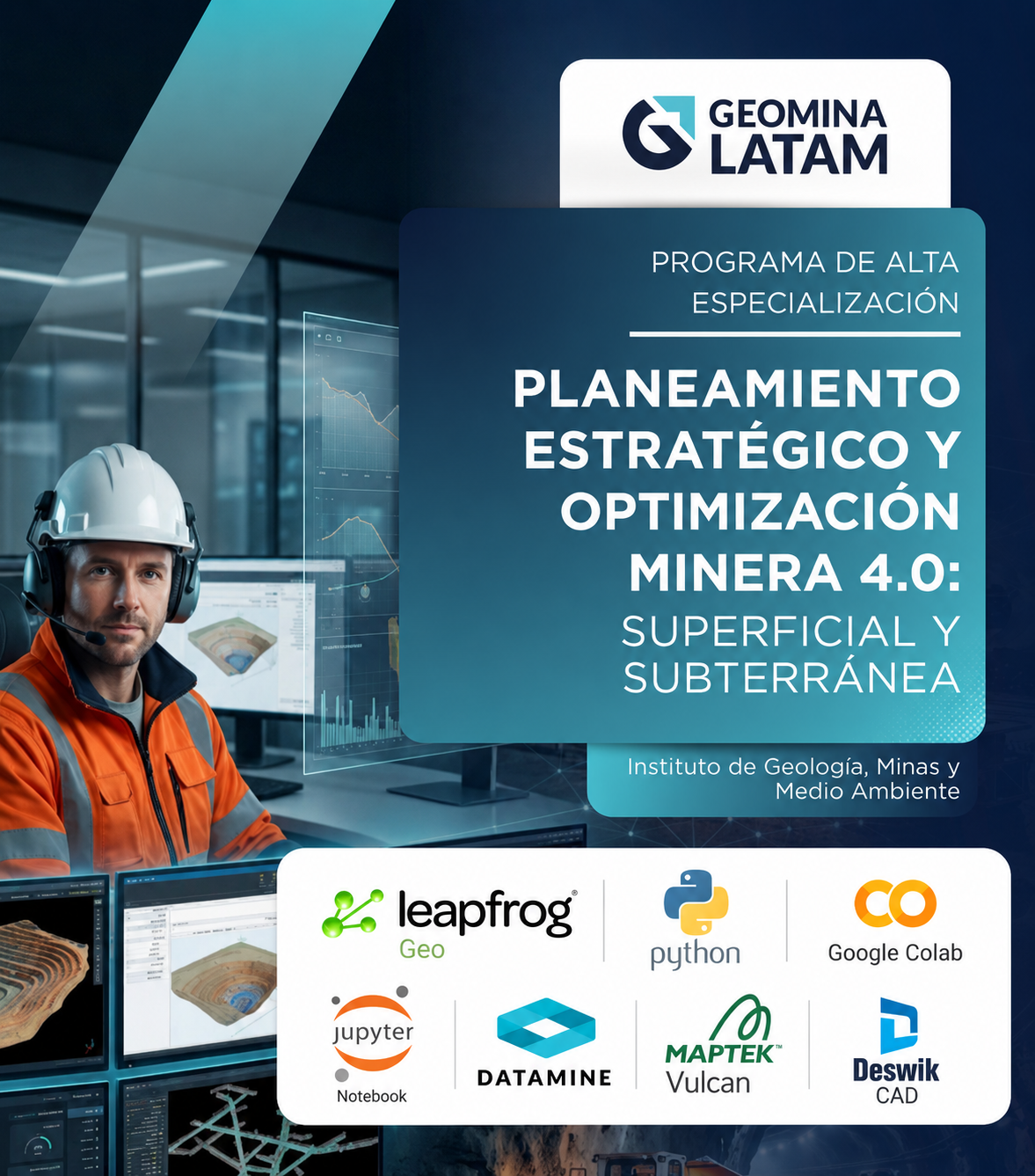 270926 PAEPEOMSS PLANEAMIENTO ESTRATEGICO Y OPTIMIZACION MINERA 4.0: SUPERFICIAL Y SUBTERRANEA