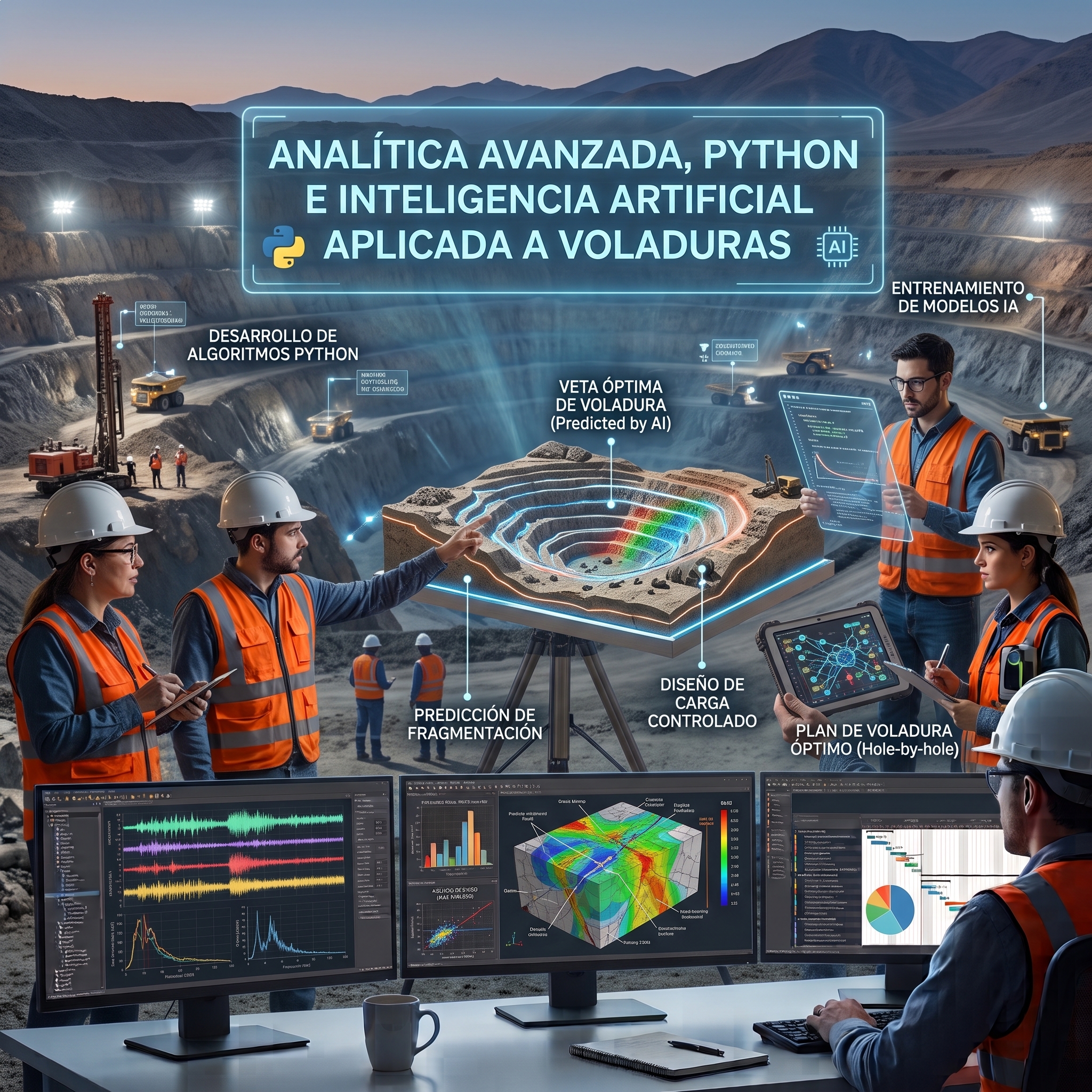 GE-012 ANALÍTICA AVANZADA, PYTHON E INTELIGENCIA ARTIFICIAL APLICADA A VOLADURAS