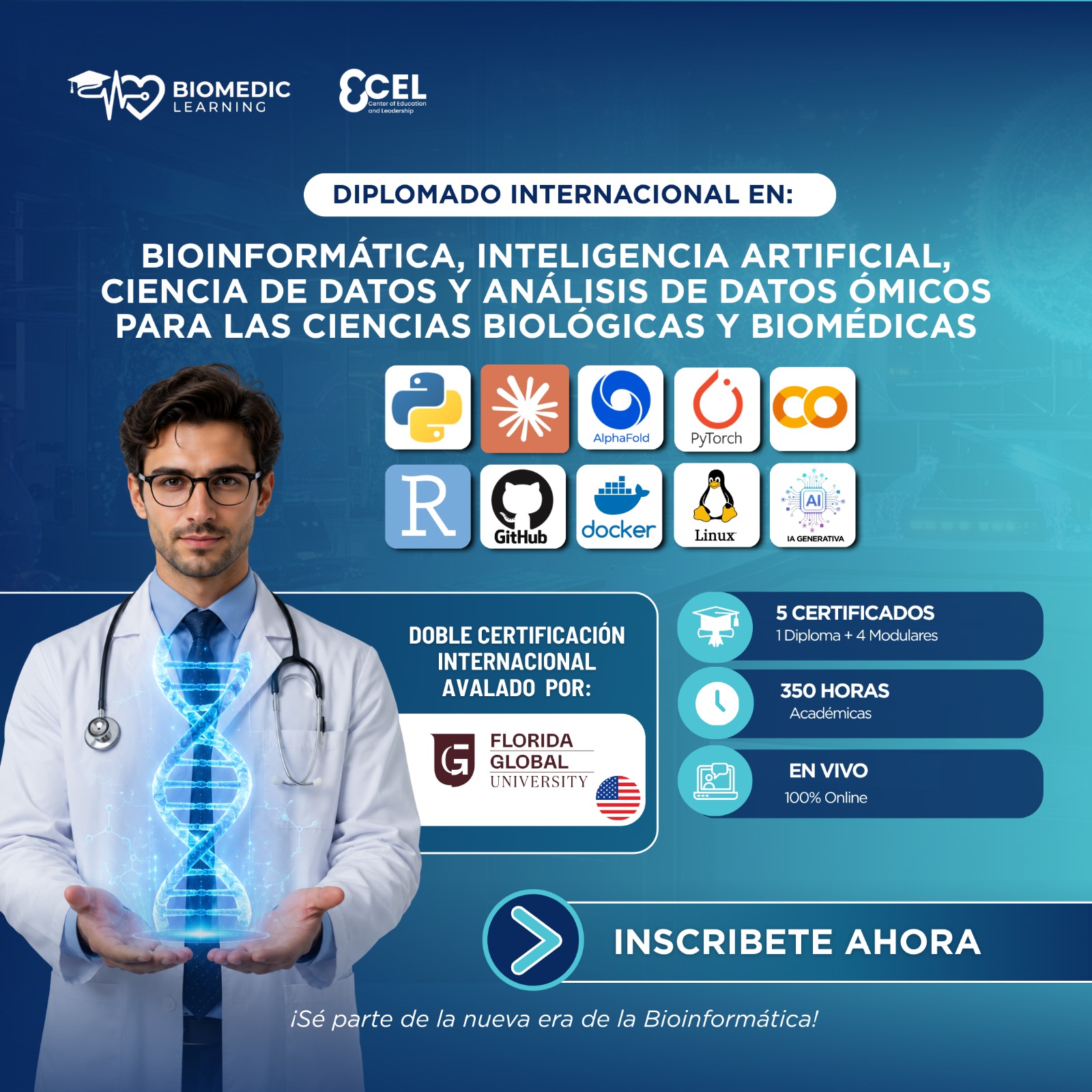 200926 BIOINFORMÁTICA, INTELIGENCIA ARTIFICIAL, CIENCIA DE DATOS Y ANÁLISIS DE DATOS ÓMICOS