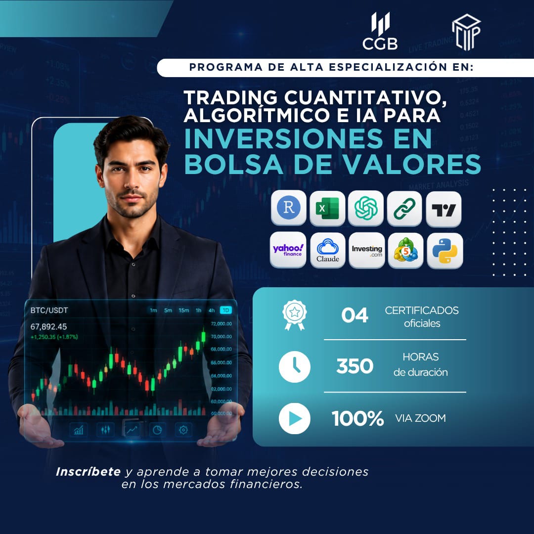220826 TRADING CUANTITATIVO, ALGORÍTMICO E IA PARA INVERSIONES EN LA BOLSA DE VALORES