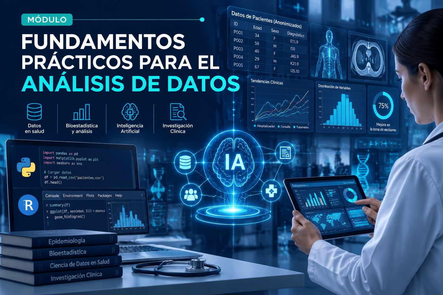 FUNDAMENTOS PRÁCTICOS PARA EL ANÁLISIS DE DATOS – BIOMEDIC