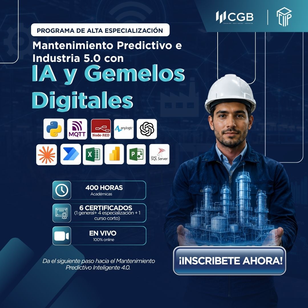 101026 MPIIGD PAE MANTENIMIENTO PREDICTIVO E INDUSTRIA 5.0 CON IA Y GEMELOS DIGITALES